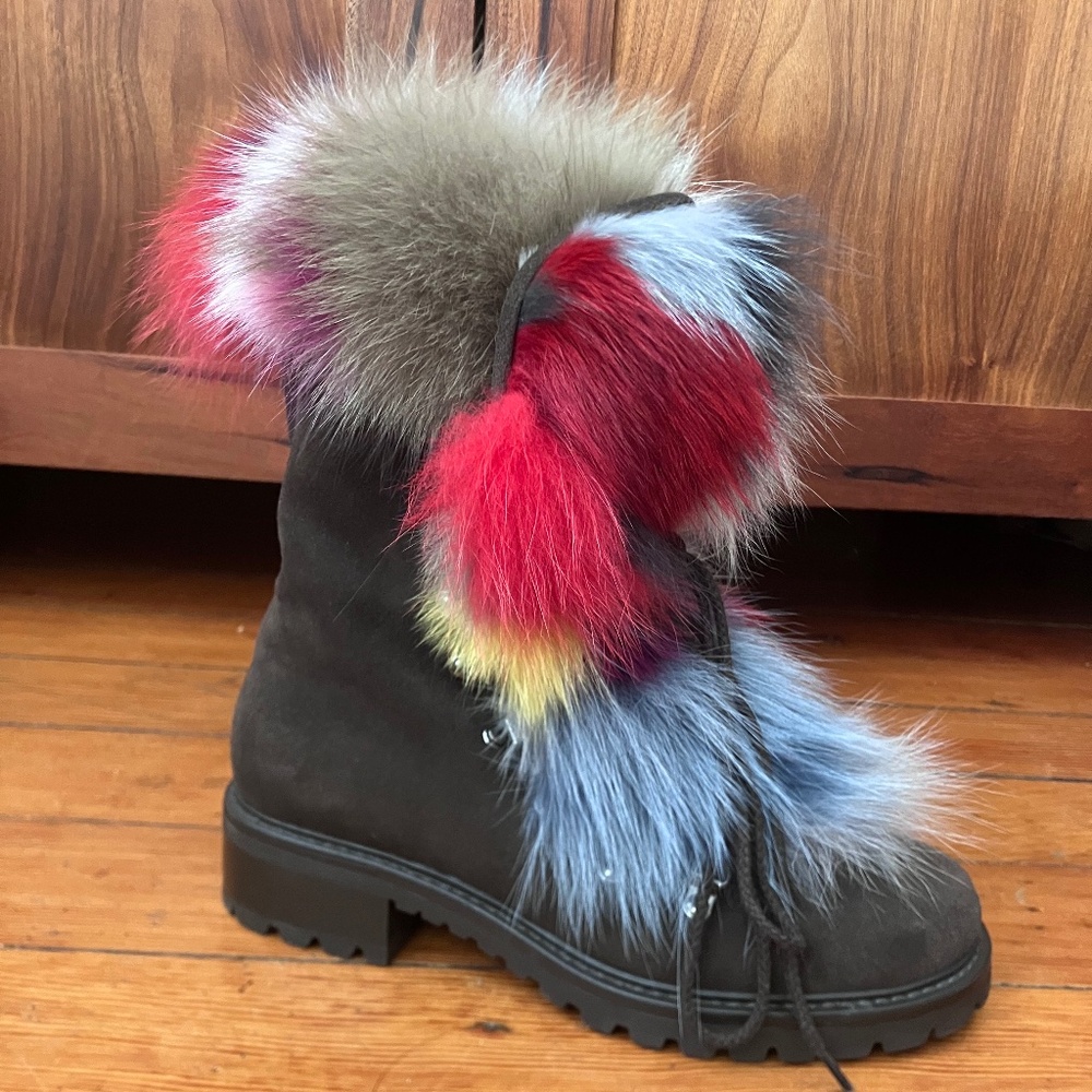Barney's Fur Boots